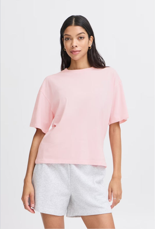 B.YOUNG BASIC PINK T SHIRT