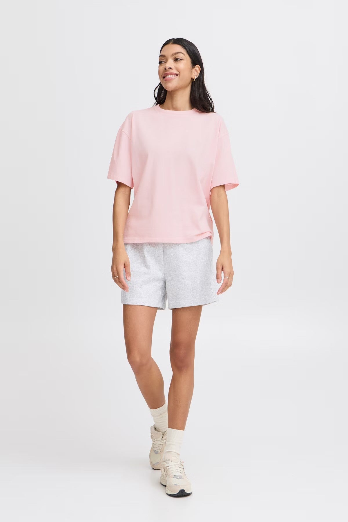 B.YOUNG BASIC PINK T SHIRT
