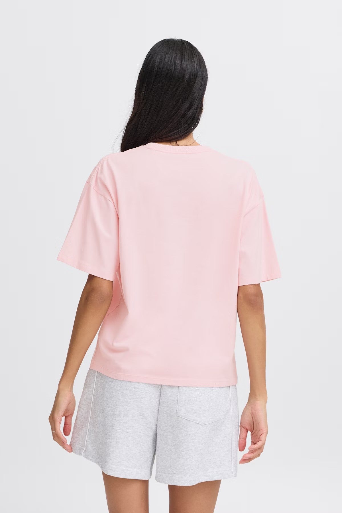 B.YOUNG BASIC PINK T SHIRT